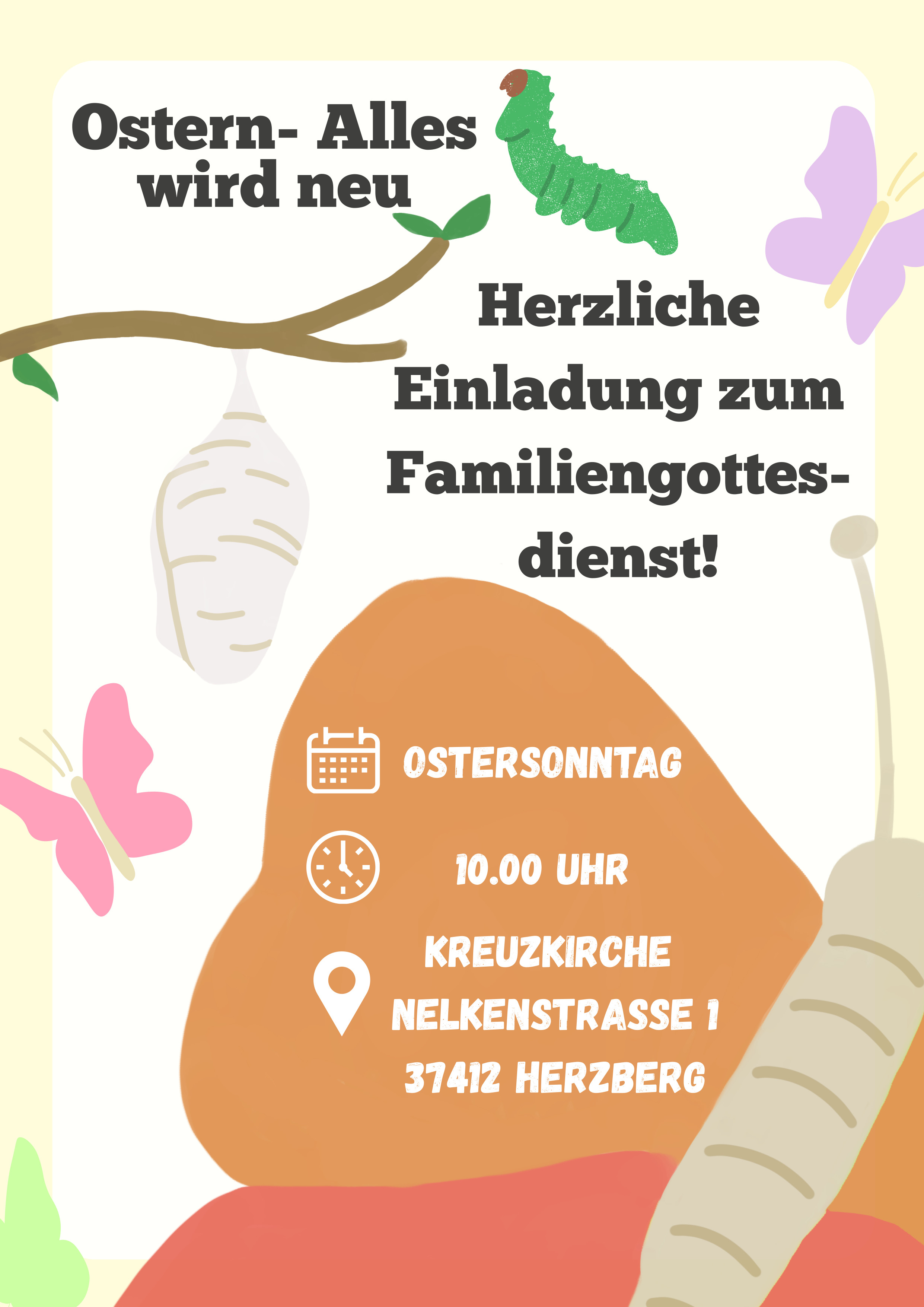 Ostern Alles wird neu einzeln